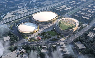 首獎設計概念以「天空迴廊,運動公園,世界地標,市民樂園」為主軸,象徵台中巨蛋與環境融合、地方結合,將生生不息地運用