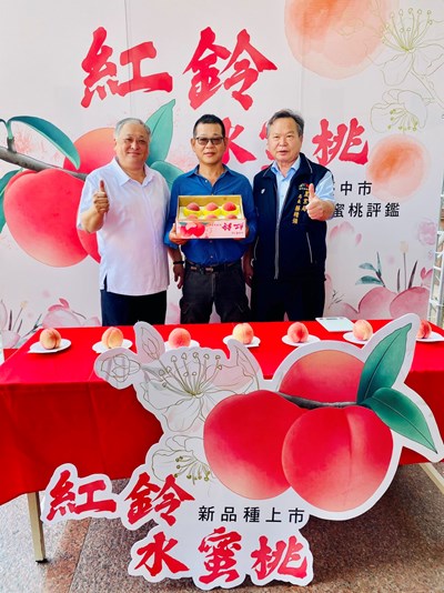 太平優質水蜜桃評鑑 張志成榮登「年度水蜜桃達人」