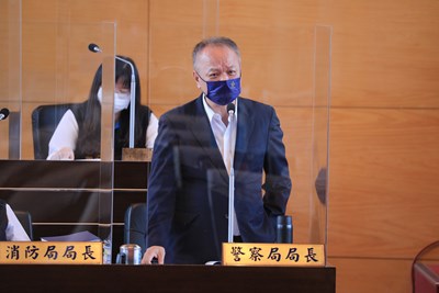 議員提客觀數據肯定中市治安成績    中市府：責無旁貸會繼續努力 警察局長蔡蒼柏說明