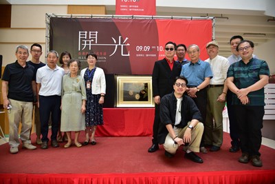 《台灣漆藝當代生活展》陳佳君局長、策展人及展出藝術家合影